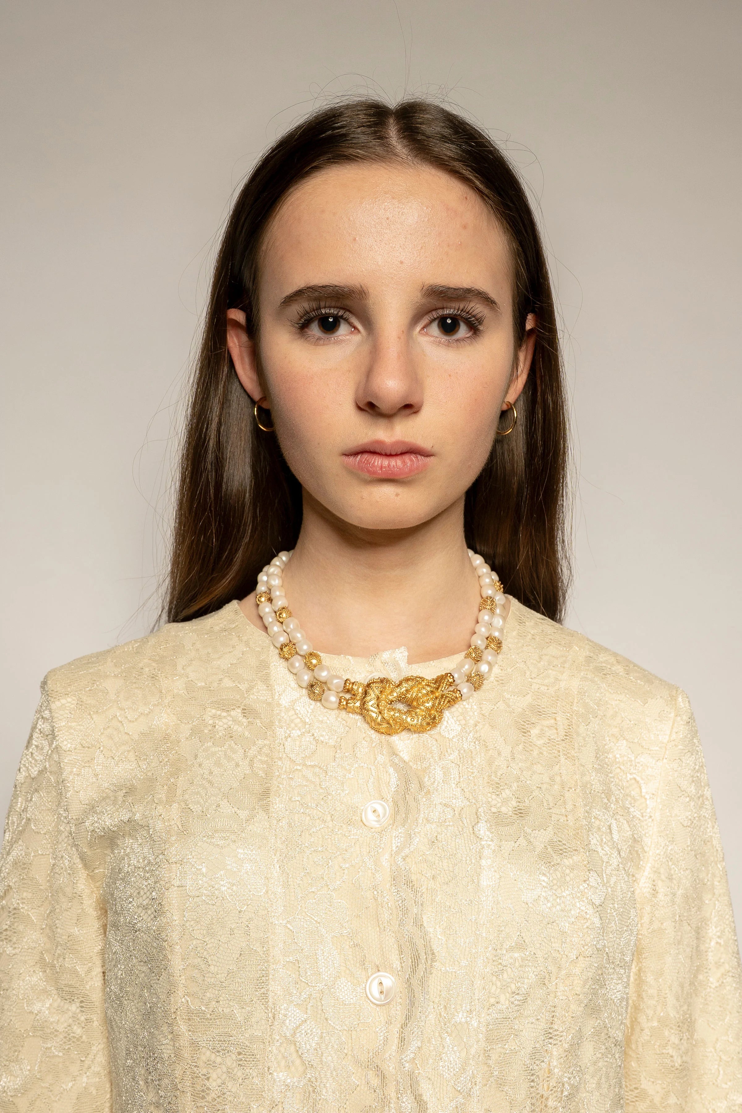 Jones New York Ivory Lace Jacket