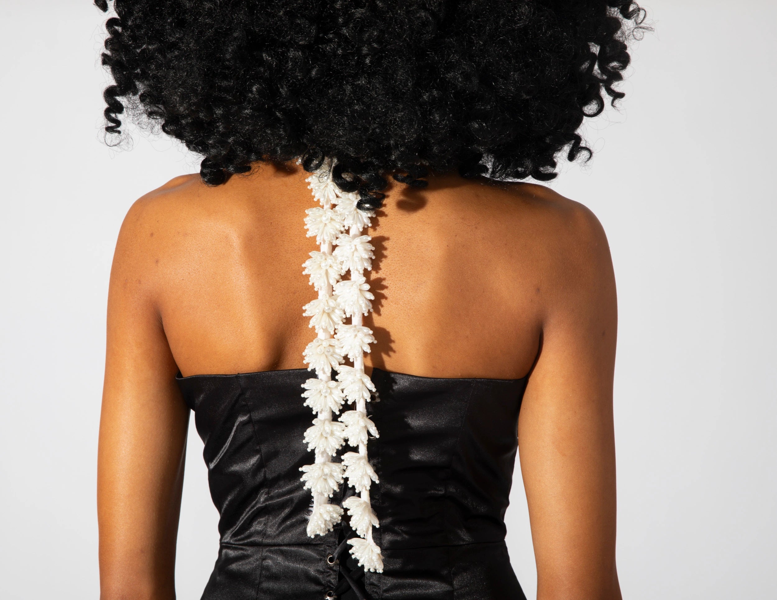 Luna Pearl Appliqué Top