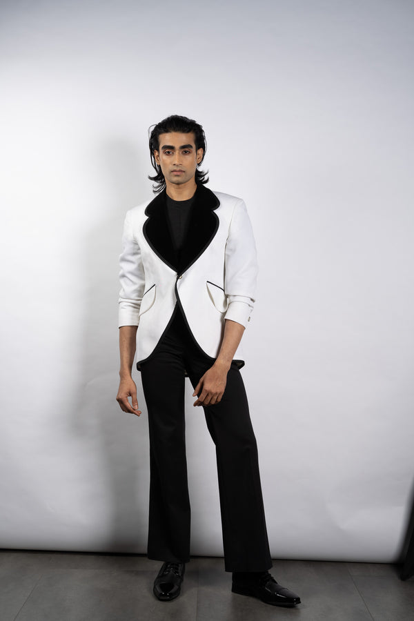 Trina Turk Black Mid-Rise Wide-Leg Trousers