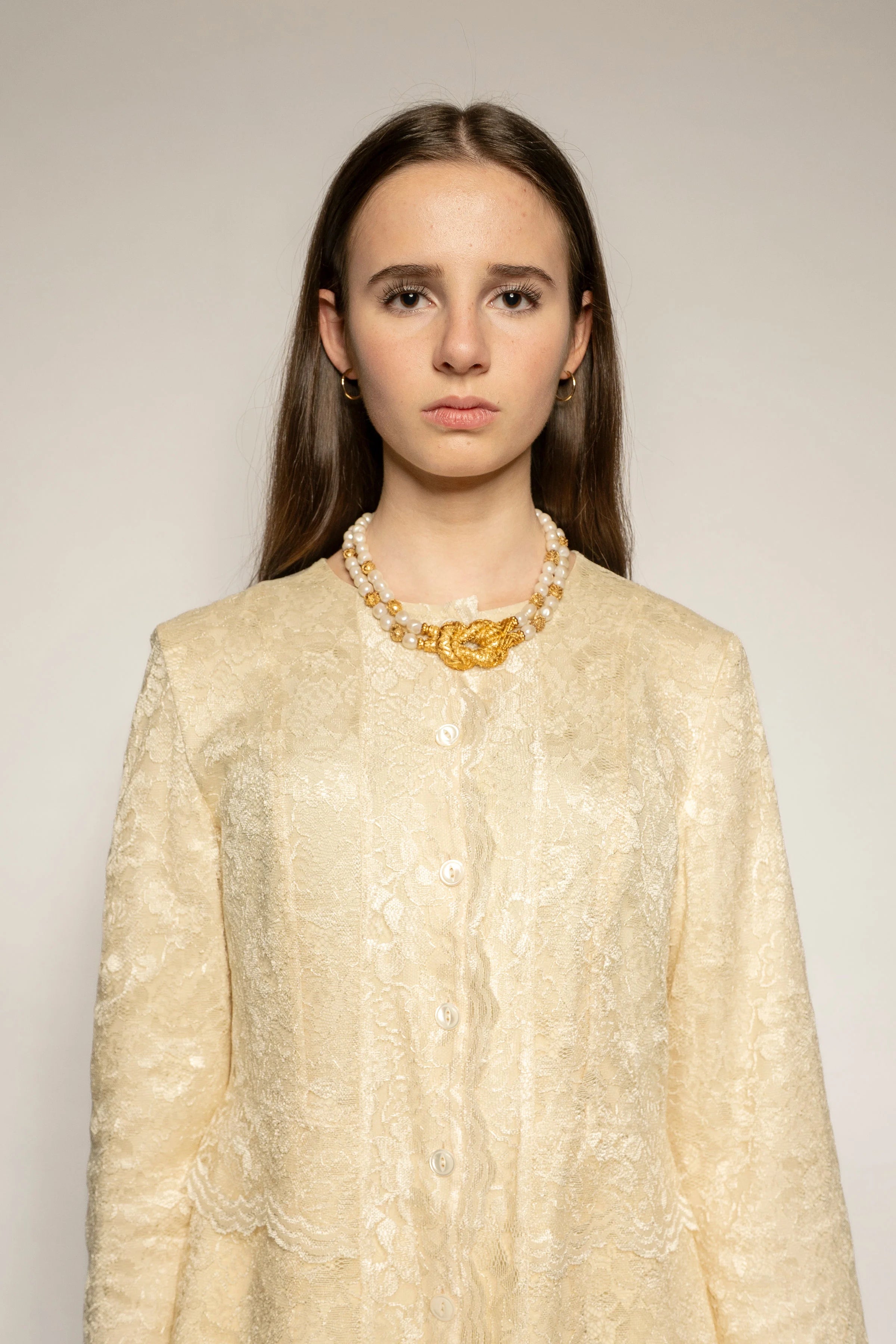 Jones New York Ivory Lace Jacket