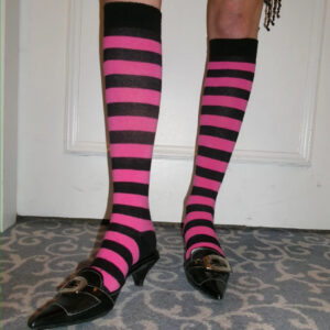 Striped Knee High Socks